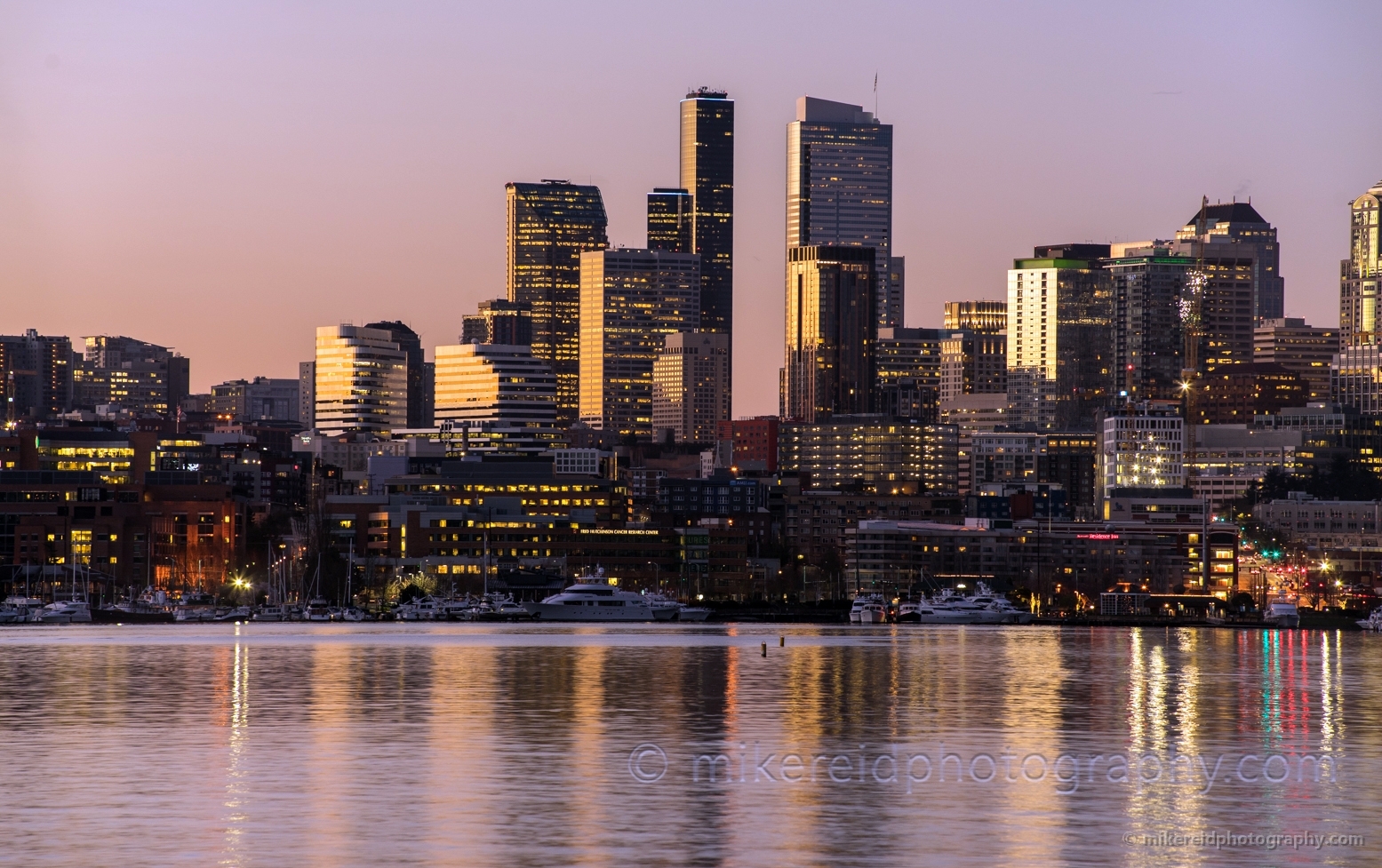 Seattle Photography Sunrise from Gasworks Park