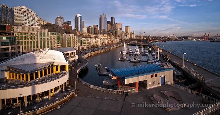 Seattle Sky from Bell Harbor