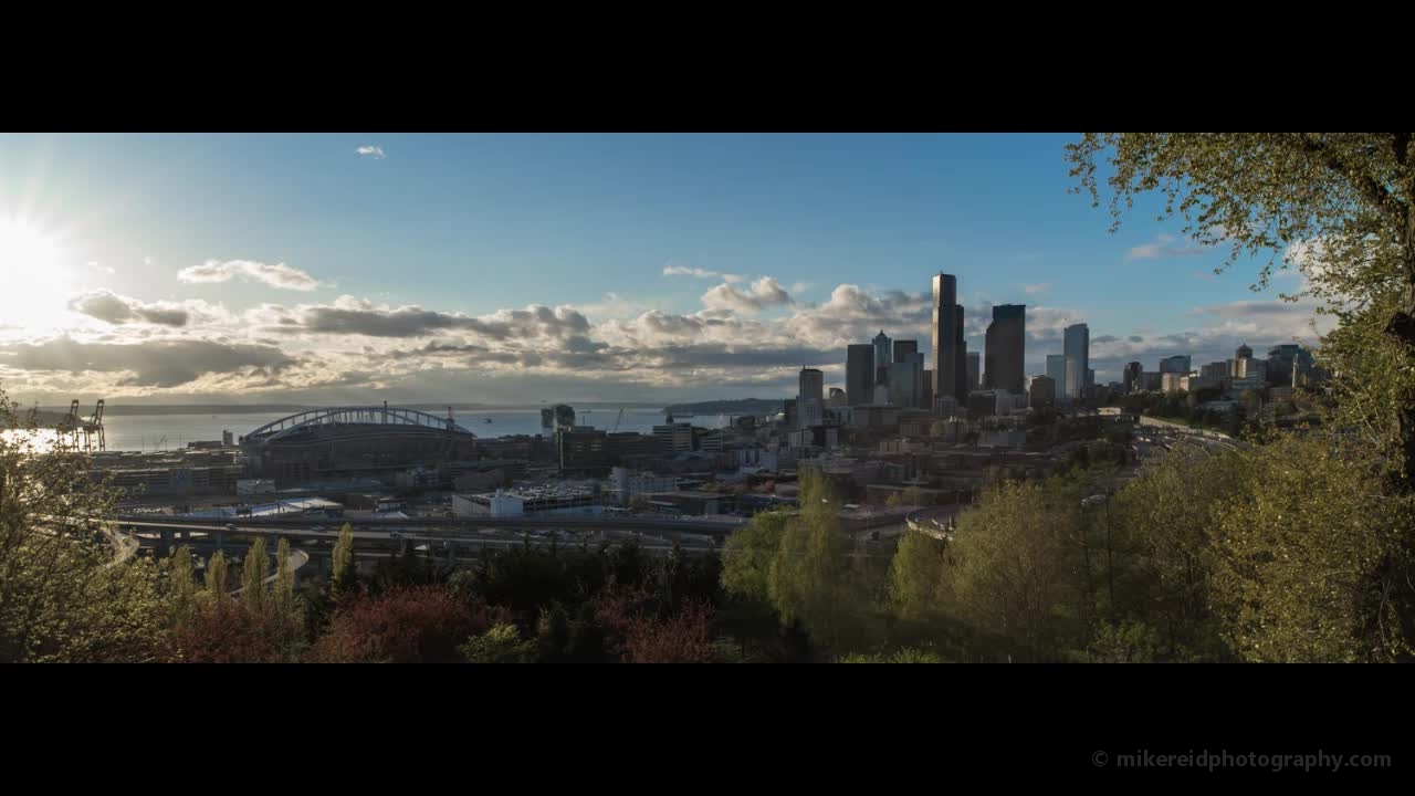 Seattle Sunset Timelapse from Rizal