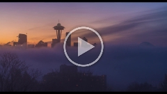 Seattle Kerry Park Foggy Sunrise Timelapse Video To order a print please email me at  Mike Reid Photography