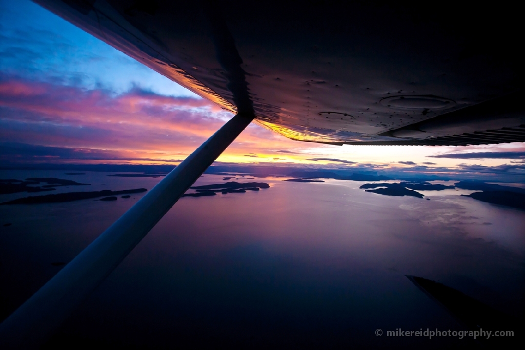 Aerial San Juan Islands