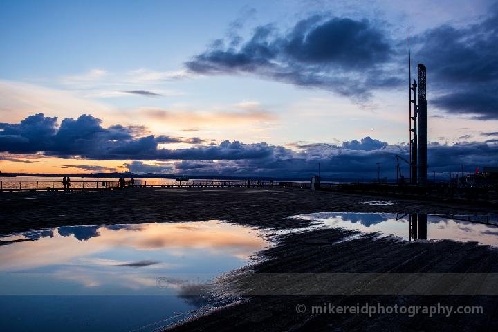 Pier Pond Sunset