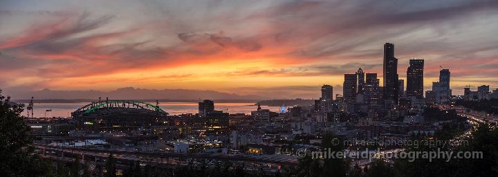 Seattle Sunset from Rizal Park