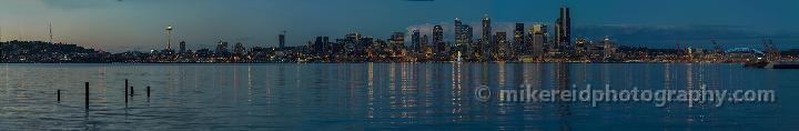 Wide Seattle View from West Seattle