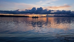 Ferry on Puget Sound Sunset Reflection.jpg