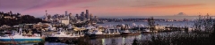 Seattle and Rainier at Sunset To order a print please email me at  Mike Reid Photography