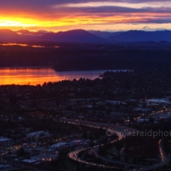 Seattle Photography Eastside and Lake Washington Sunrise To order a print please email me at  Mike Reid Photography