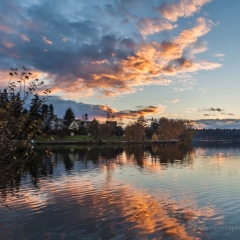 Autumn Sunset Greenlake To order a print please email me at  Mike Reid Photography : sunset, sunrise, seattle, northwest photography, dramatic, beautiful, washington, washington state photography, northwest images, city of seattle, puget sound, greenlake, green lake, reflection