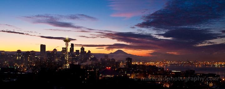 Dramatic Seattle Skyline