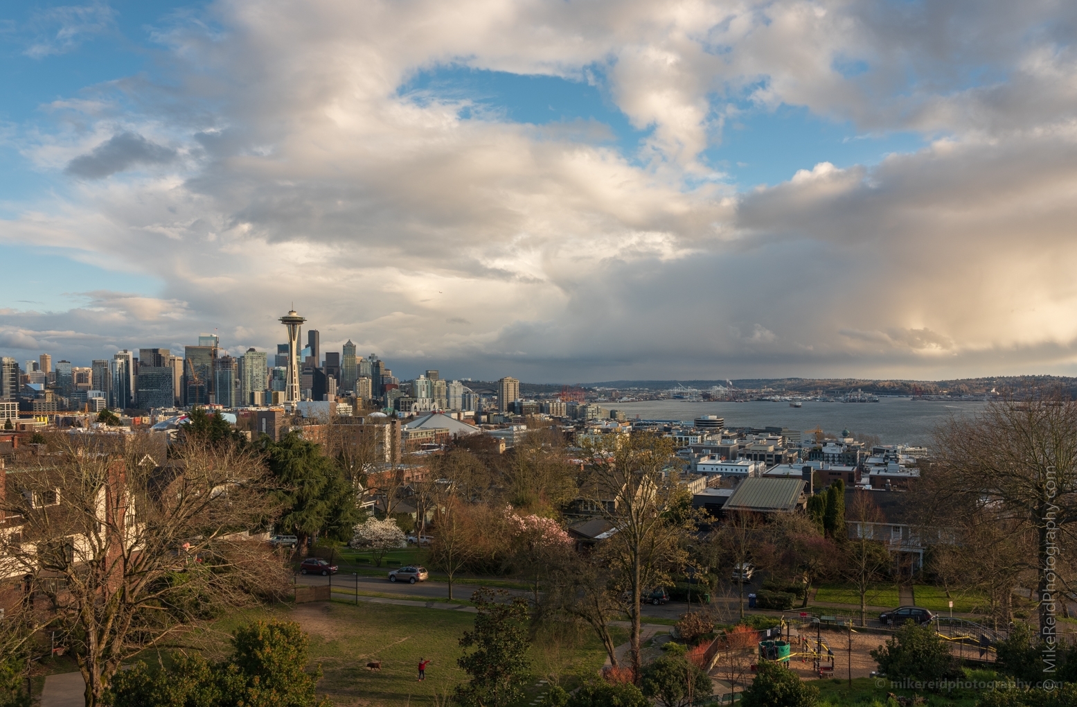 Seattle Clouds from Kerry Park