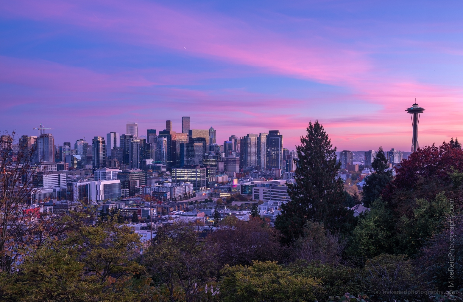 Seattle Kerry Park Photography Dawn City