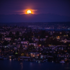 Seattle Kerry Park Photography Night Clouds Moonrise.jpg To order a print please email me at  Mike Reid Photography : sunset, sunrise, seattle, northwest photography, dramatic, beautiful, washington, washington state photography, northwest images, seattle skyline, city of seattle, puget sound, aerial san juan islands
