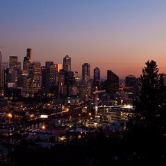 Wide Seattle Cityscape Sunset.jpg