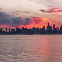 Seattle Fiery Sunrise From Alki West Seattle To order a print please email me at  Mike Reid Photography : lake union, sunset, sunrise, seattle, northwest photography, dramatic, beautiful, washington, washington state photography, northwest images, seattle skyline, city of seattle, puget sound, aerial san juan islands, alki, west seattle