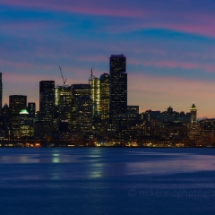 Seattle Photography Dawn Light from Alki To order a print please email me at  Mike Reid Photography