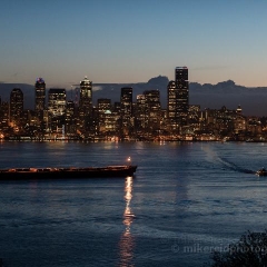 West Seattle Water Taxi On The Move To order a print please email me at  Mike Reid Photography