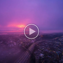 Seattle Magenta Sunrise Timelapse Video To order a print please email me at  Mike Reid Photography