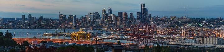 Shell Oil Polar Pioneer Rig in Seattle 