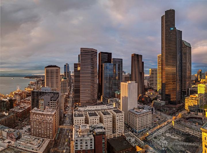 Seattle Panorama from the Smith Tower