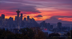 Seattle Kerry Park Cityscape Skyline Photography Photography from Seattle's Kerry Park is iconic. Everyone wants to go there when they visit to take That Shot. I love...