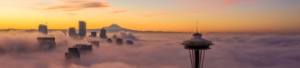Seattle Aerial Photography and Videography Unique views over #Seattle Sunset and Sunrise Aerial Photography and Videography #drone #aerial #northwest...