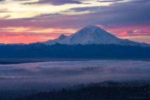 Seattle Photography Good Morning Rainier