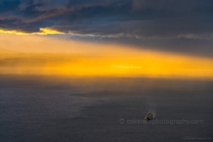 Seattle Photography Sunset Rain Squall On the 73rd floor of Seattles Columbia Center, the Sky View Observatory affords a vast view unique of the Seattle area.