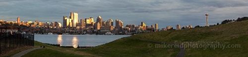 Gasworks Sunset Pano