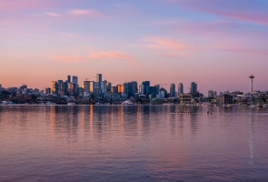 Seattle Skyline Photography Sunrise Seattle's Gasworks Park began as, surprise, a Gas Works. Decommissioned years ago, its now one of the city's most popular parks for views of Lake Union and the...