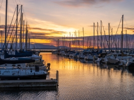 Seattle Photography Shilshole Marina Sunset Moorage