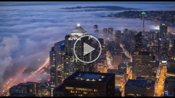 Seattle Fog Moving In Time Lapse.mp4