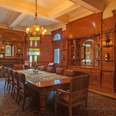 Craigdarroch Castle Dining Room.jpg To order a print please email me at  Mike Reid Photography : Craigdarroch Castle, buchart gardens, victoria, british columbia, gardens, castle, empress hotel, victoria harbor, queen victoria
