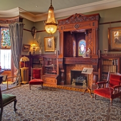 Craigdarroch Castle Drawing Room.jpg To order a print please email me at  Mike Reid Photography : Craigdarroch Castle, buchart gardens, victoria, british columbia, gardens, castle, empress hotel, victoria harbor, queen victoria