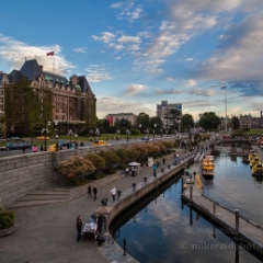 Empress Hotel and BC Goverment Buildings To order a print please email me at  Mike Reid Photography : Craigdarroch Castle, buchart gardens, victoria, british columbia, gardens, castle, empress hotel, victoria harbor, queen victoria