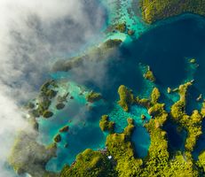 Indonesia Raja Ampat Photography Pianemo Overhead Pano Clouds Mavic 4 Pro.jpg default