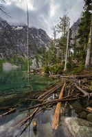 Colchuck Lake Logjam