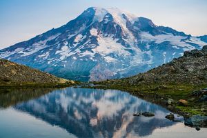 Mount Rainier Photography Mountain in the Tarn.jpg