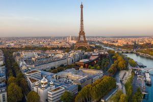 Over Paris Eiffel Tower Golden Light DJI Mavic Pro 2.jpg