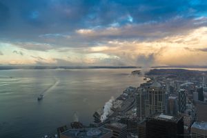 Seattle Photography Little Cloud on the Move