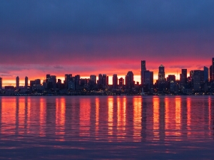 Seattle Waterfront Sunset and Sunrise Photography