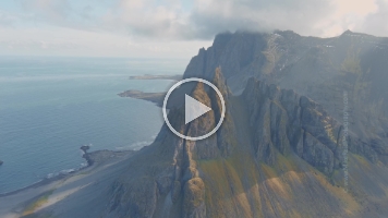 Over Iceland Vestrahorn.mp4