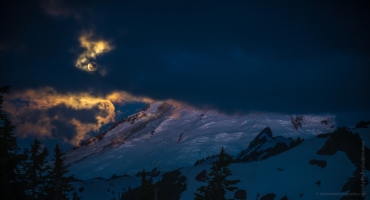 Full Moonlight on Baker