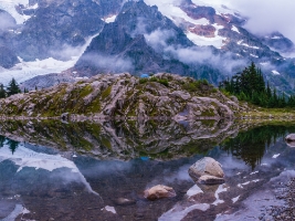 Lake Ann Reflection Tranquility