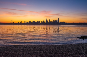 Seattle Waterfront Sunrise