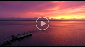 Edmonds Ferry Sunset Drone Video.mp4