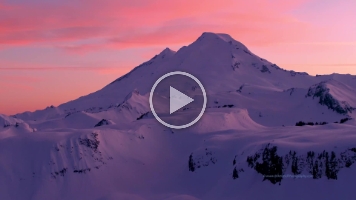 Mount Baker and Table Mountain Sunset Drone Video Inspire 2 X5S.mp4