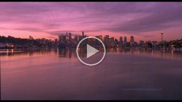 Over Seattle Lake Union Sunrise Water Tranquility video Beautiful Aerial Video views over Seattle at sunrise or sunset. #seattle #dronephotography #dronevideo #aerial #aerialphotography #aerialvideo #northwest...