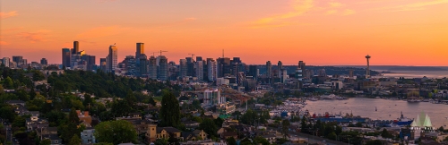 Aerial Seattle Sunset Skyline Lake Union Panorama.jpg