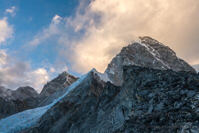 Pumori After Sunset Zeiss 28mm Otus.jpg To order a print please email me at Mike Reid Photography