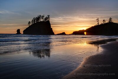 Second Beach Sunset Calm